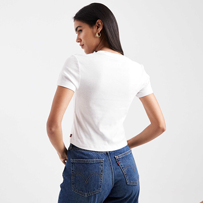 Levi's Graphic Essential Sporty Kadın Beyaz Tişört