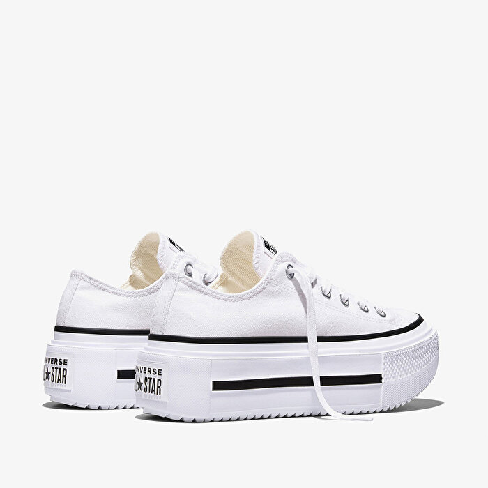Converse Chuck Taylor All Star Lift Double Stack Pl Kadın Beyaz Sneaker