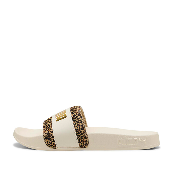 Puma Leadcat 2.0 Animal Flair Kadın Bej Terlik