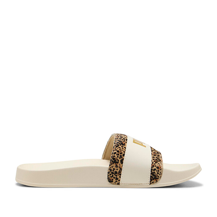 Puma Leadcat 2.0 Animal Flair Kadın Bej Terlik