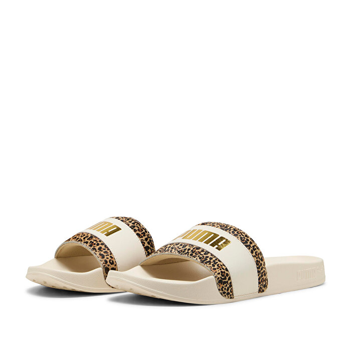 Puma Leadcat 2.0 Animal Flair Kadın Bej Terlik