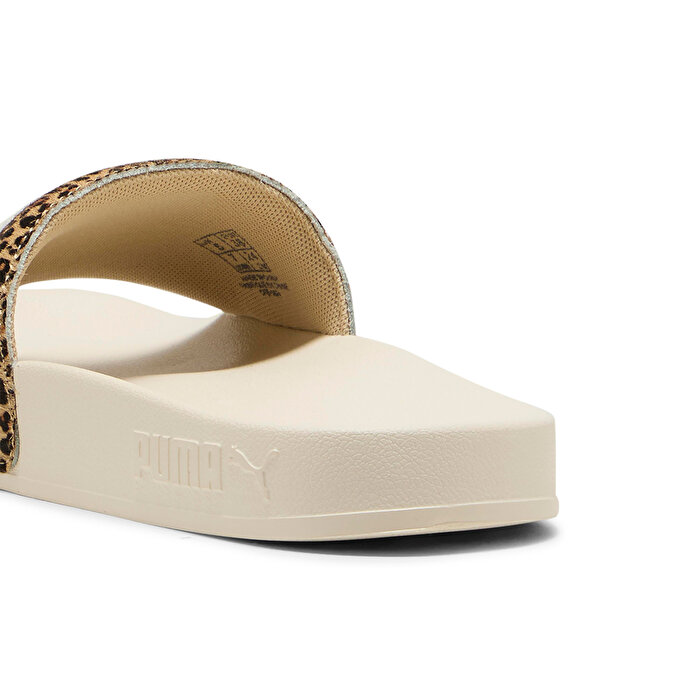 Puma Leadcat 2.0 Animal Flair Kadın Bej Terlik