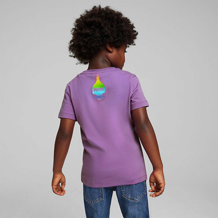 Puma Puma X Trolls Erkek Çocuk Mor Tişört