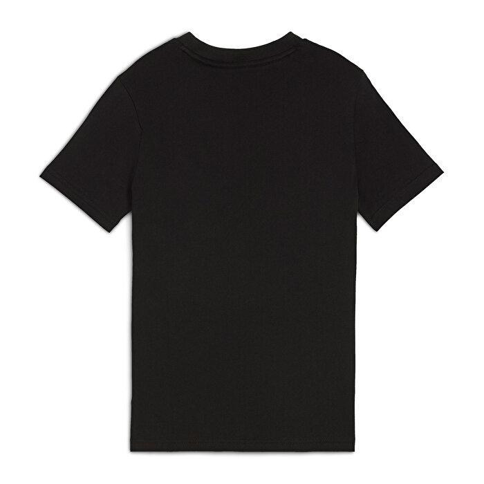 Puma Essentials Logo Kız Çocuk Siyah Tişört