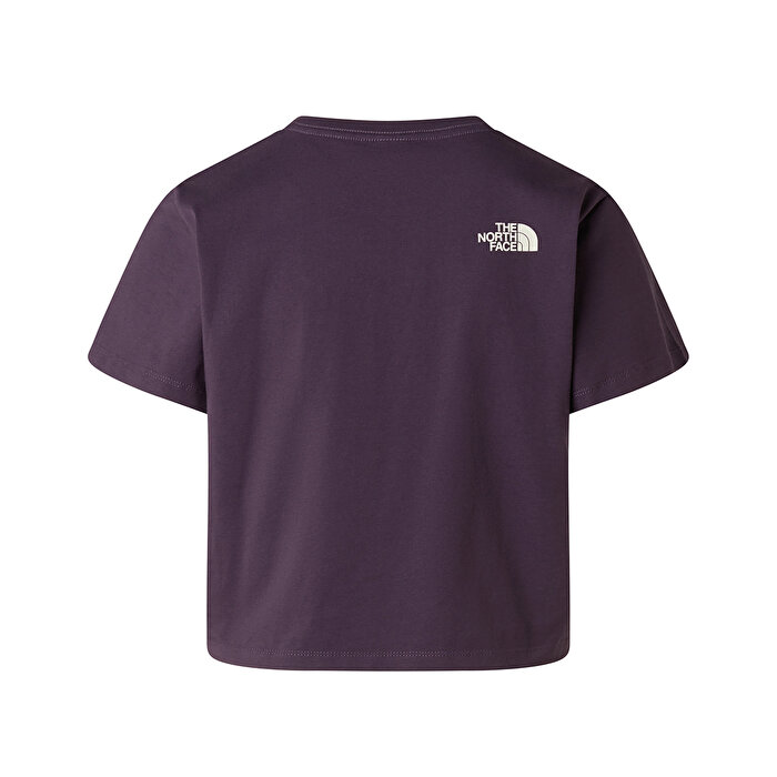 The North Face Flora Embro Regular Kadın Mor Tişört