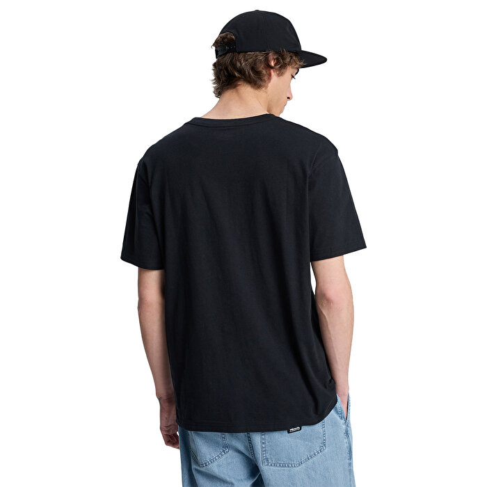 Quiksilver Ev Vista Erkek Siyah Tişört