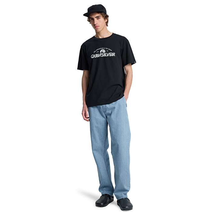 Quiksilver Ev Vista Erkek Siyah Tişört