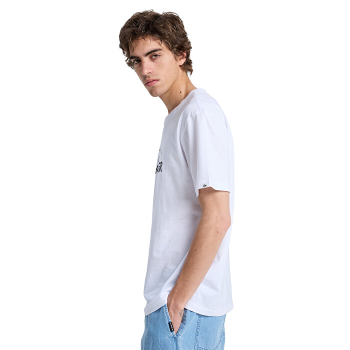Quiksilver Ev Vista Erkek Beyaz Tişört