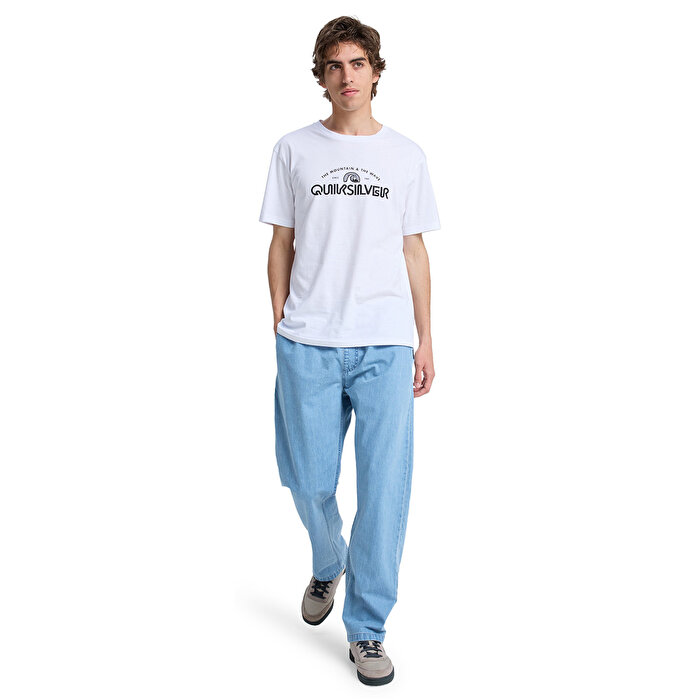 Quiksilver Ev Vista Erkek Beyaz Tişört