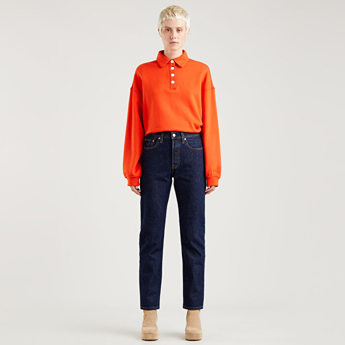 Levi's 501 Kadın Lacivert Jean