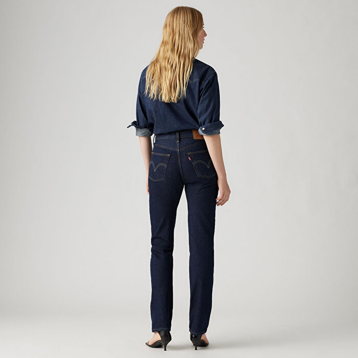 Levi's 501 Kadın Lacivert Jean