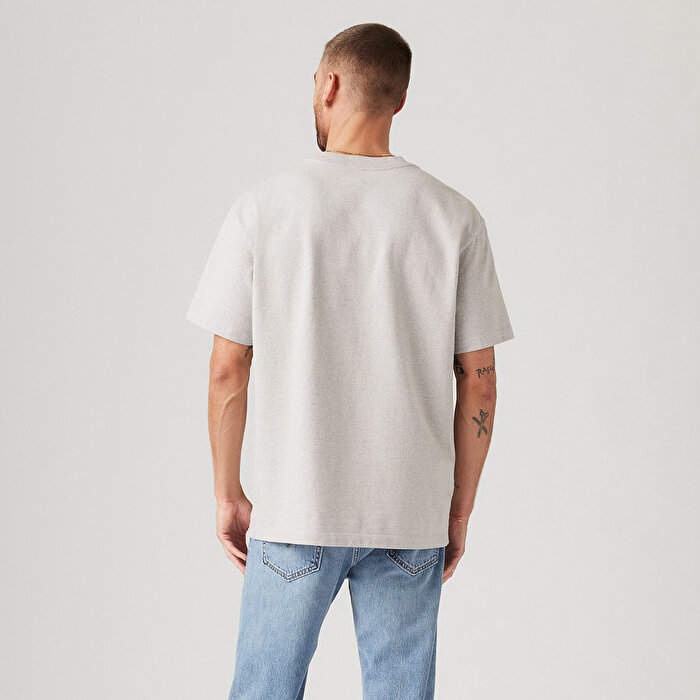 Levi's The Hw Pocket Erkek Gri Tişört