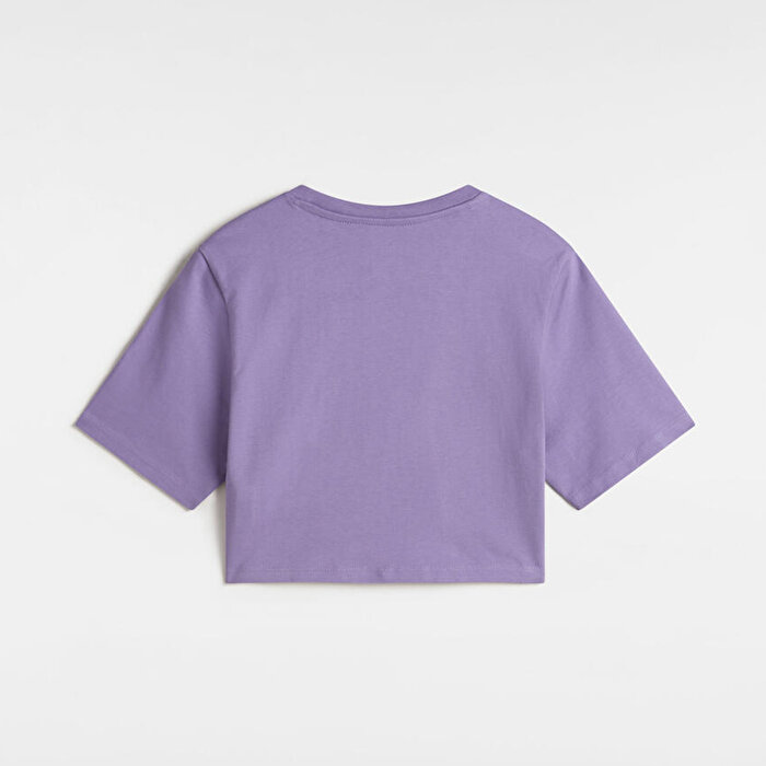 Vans Style 76 II Crew Crop Kadın Mor Tişört