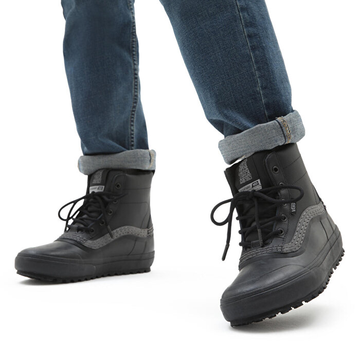 Vans Standard Mid Snow Mte Erkek Siyah Bot