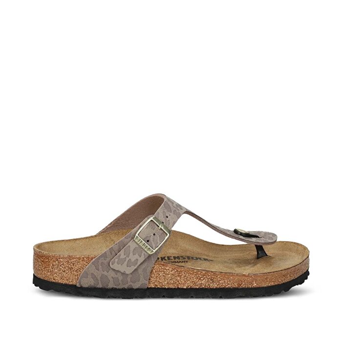 Birkenstock Gizeh Syn Leopard Kadın Terlik