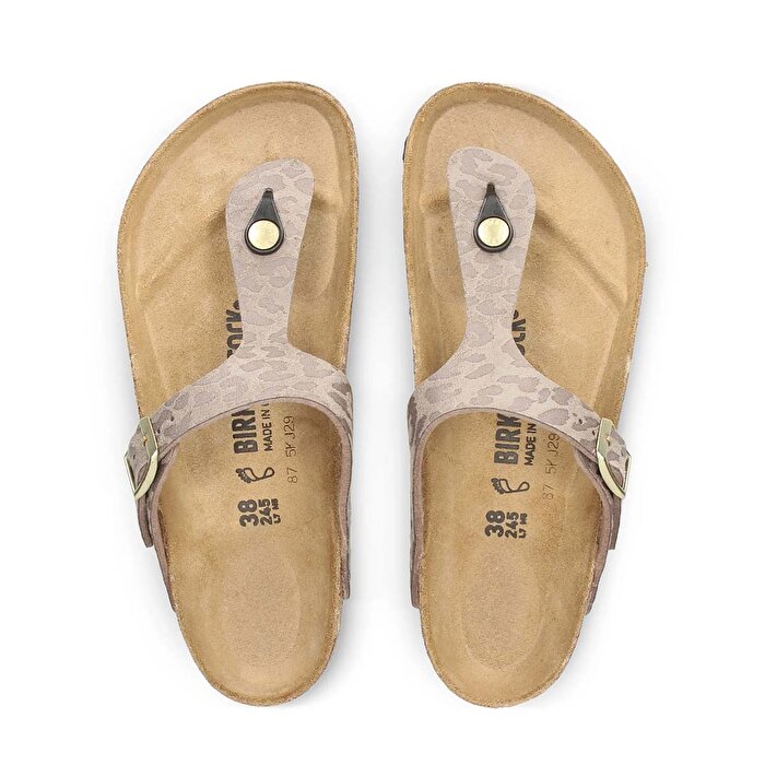 Birkenstock Gizeh Syn Leopard Kadın Terlik