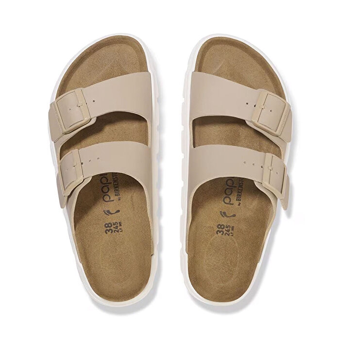Birkenstock Arizona Chunky Bf Kadın Bej Terlik