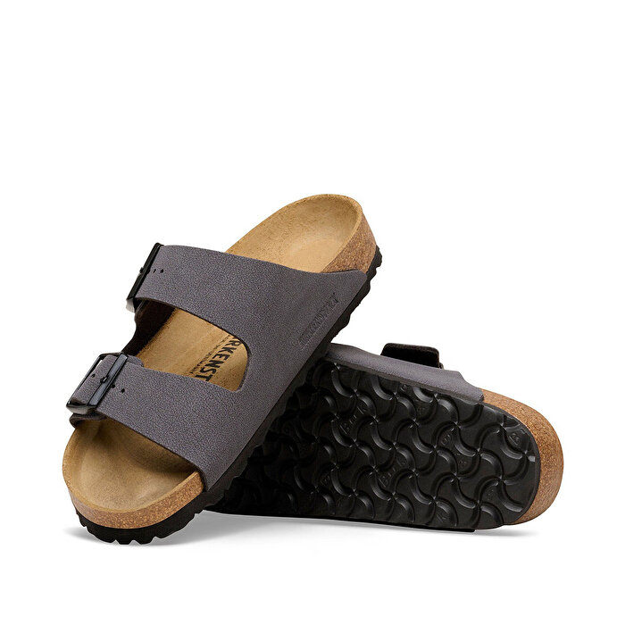 Birkenstock Arizona Nubuk Gri Terlik