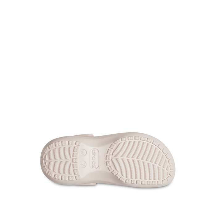 Crocs Classic Platform Clog Kadın Bej Terlik