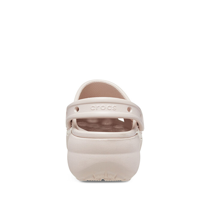 Crocs Classic Platform Clog Kadın Bej Terlik