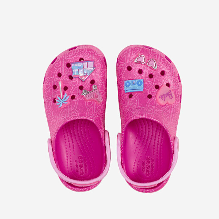 Crocs Mattel Pink Barbie Classic Clog Kız Çocuk Pembe Terlik