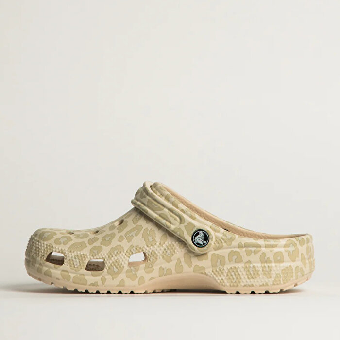Crocs Classic Animal Clog Kadın Bej Terlik
