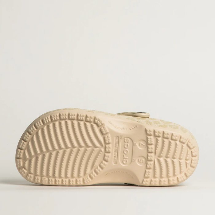 Crocs Classic Animal Clog Kadın Bej Terlik
