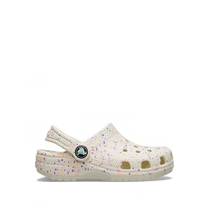 Crocs Classic Glow Paint Splatter Clog Bebek Bej Terlik