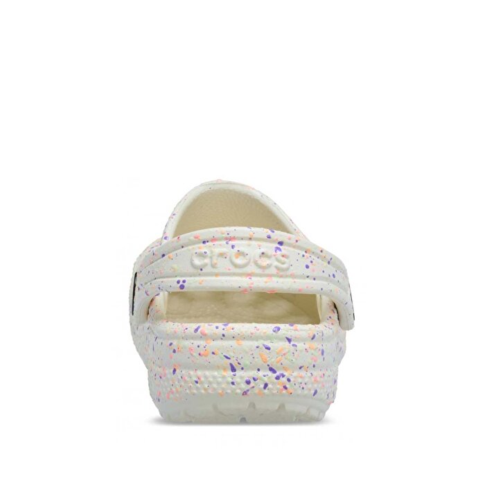 Crocs Classic Glow Paint Splatter Clog Bebek Bej Terlik