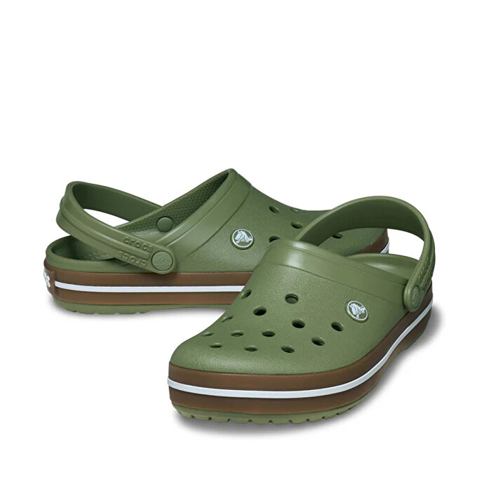 Crocs Crocband Gum Clog Erkek Haki Terlik