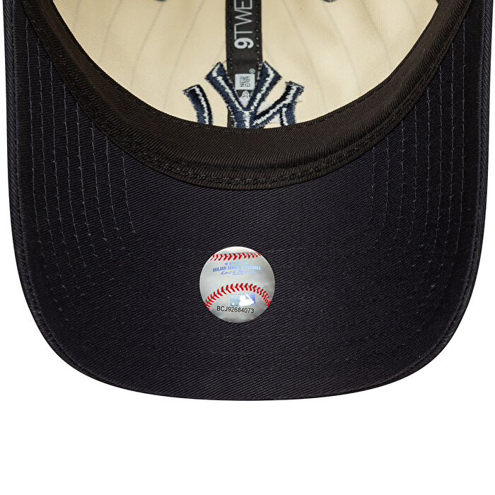 New Era Pinstripe 9 Twenty Neyyan Bej Şapka