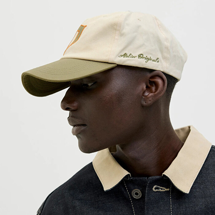 Jack&Jones Loose Pisa Erkek Bej Şapka