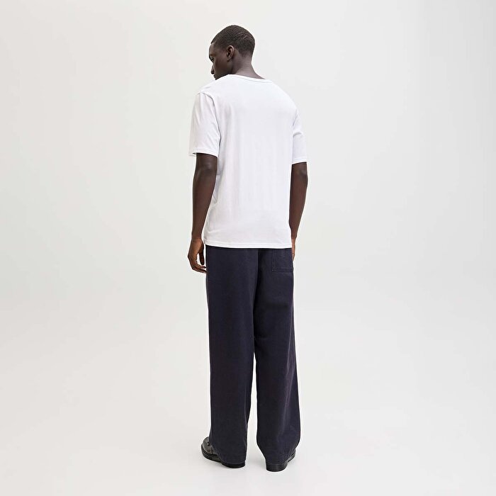 Jack&Jones Alliance Erkek Beyaz Tişört
