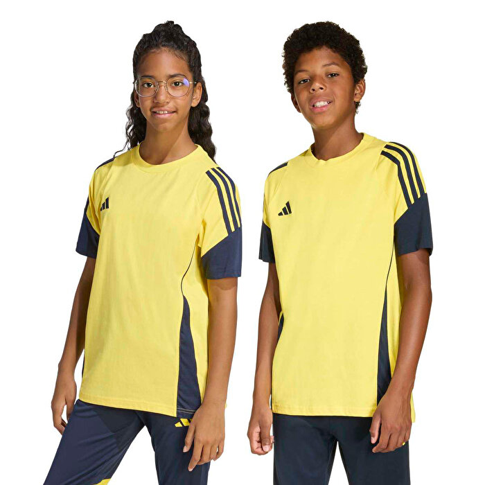 adidas Tiro 24 Sweat Çocuk Sarı Tişört