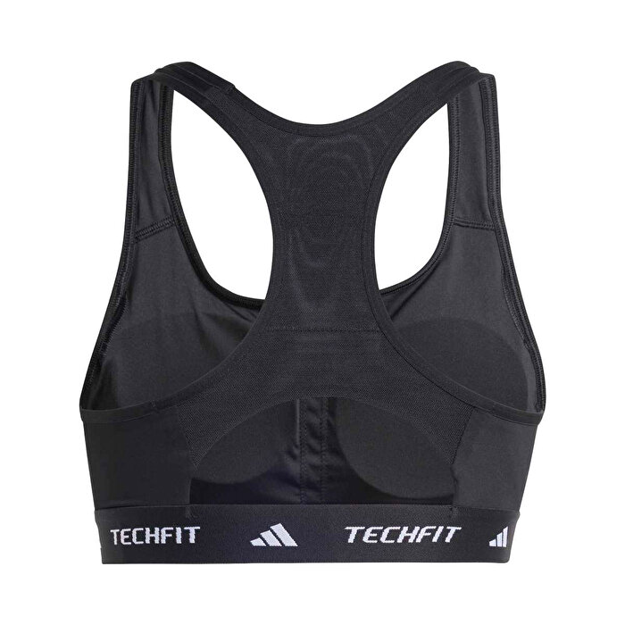 adidas Tech Fit Kadın Siyah Sporcu Sütyeni