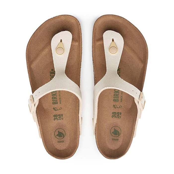 Birkenstock Gizeh Tex Canvas Vegan Kadın Pembe Terlik