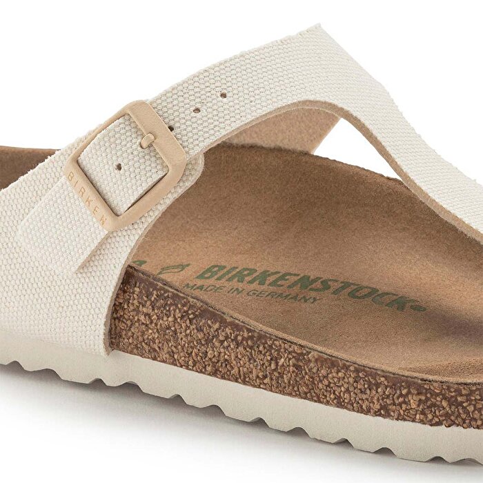 Birkenstock Gizeh Tex Canvas Vegan Kadın Pembe Terlik