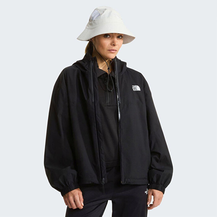 The North Face Mountain Athletics Rainlit Hooded Kadın Siyah Ceket
