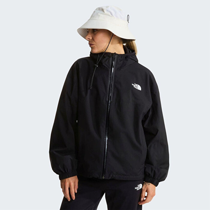 The North Face Mountain Athletics Rainlit Hooded Kadın Siyah Ceket