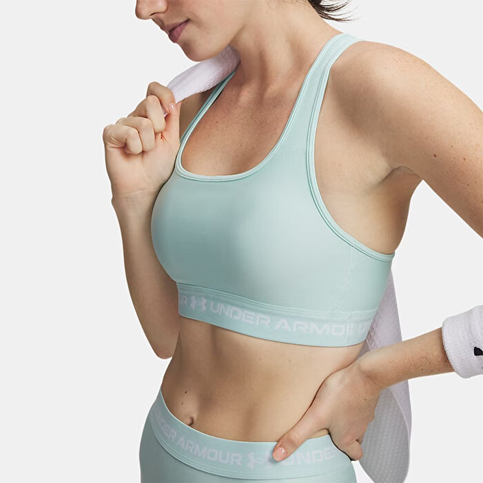 Under Armour Crossback Kadın Yeşil Sporcu Sütyeni