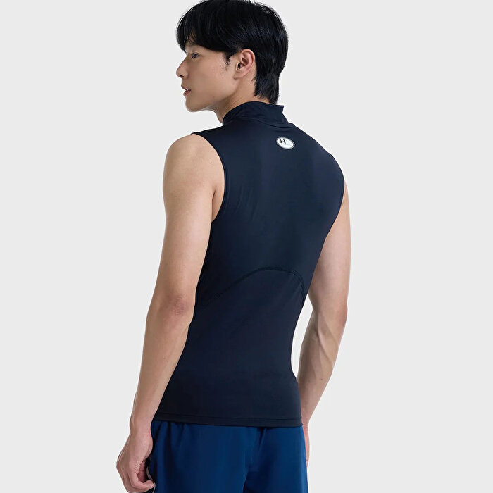 Under Armour Heat Gear Armour Compression Mock S Erkek Siyah Atlet