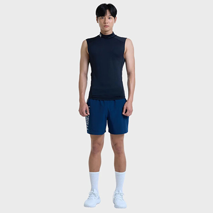 Under Armour Heat Gear Armour Compression Mock S Erkek Siyah Atlet