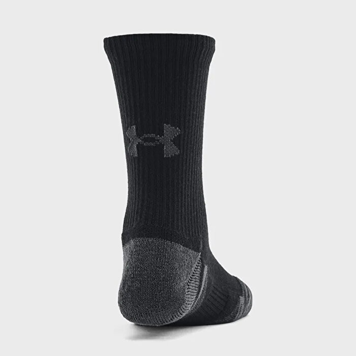 Under Armour Perform Tech Crew 3' lü Erkek Çocuk Siyah Çorap