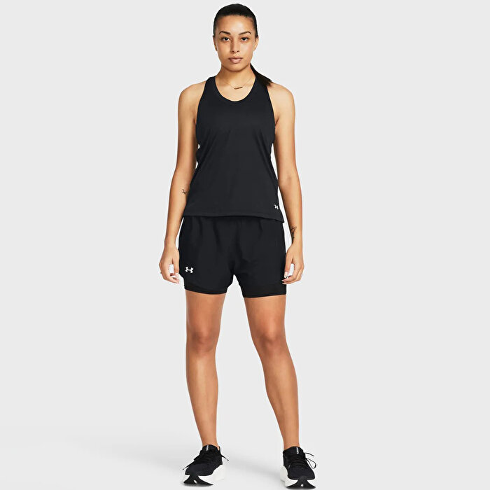 Under Armour Fly By 2 In 1 Kadın Siyah Şort