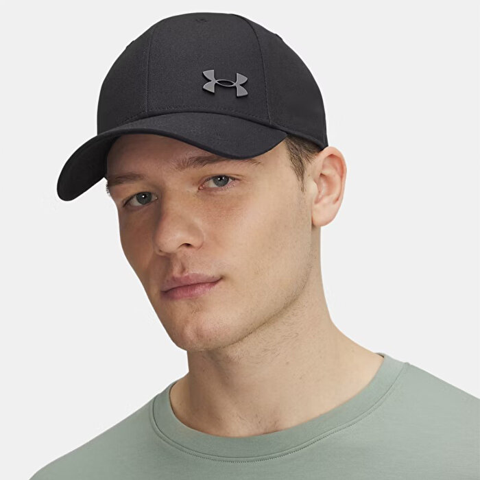 Under Armour Essential Low Metal Erkek Siyah Şapka