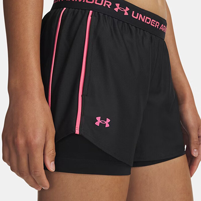 Under Armour Tech Play Up Kadın Siyah Şort