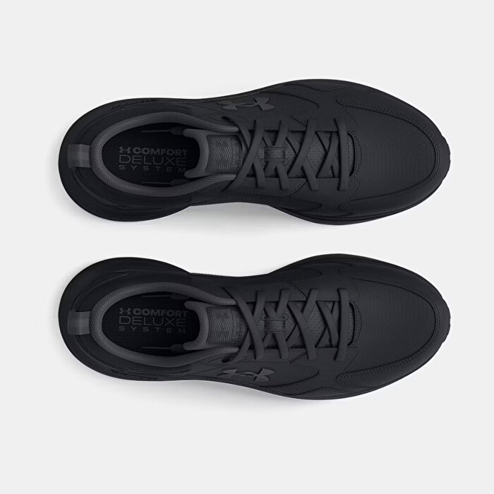 Under Armour Charged Edge Erkek Siyah Spor Ayakkabı
