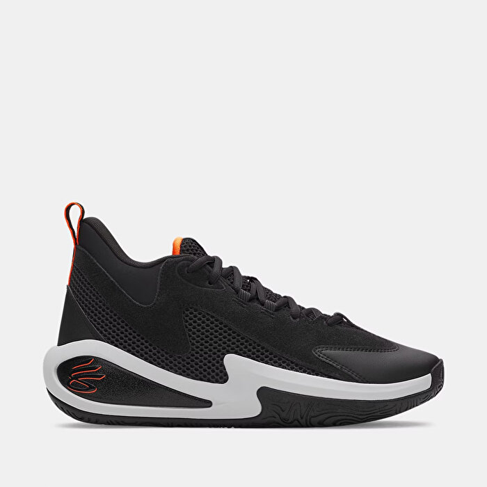Under Armour Curry 3Z 25 Suede Erkek Siyah Basketbol Ayakkabısı
