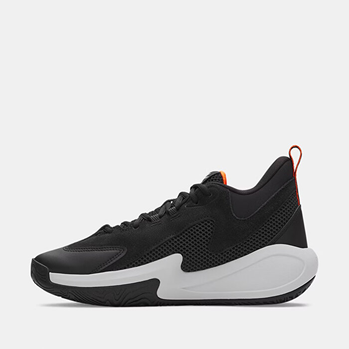 Under Armour Curry 3Z 25 Suede Erkek Siyah Basketbol Ayakkabısı