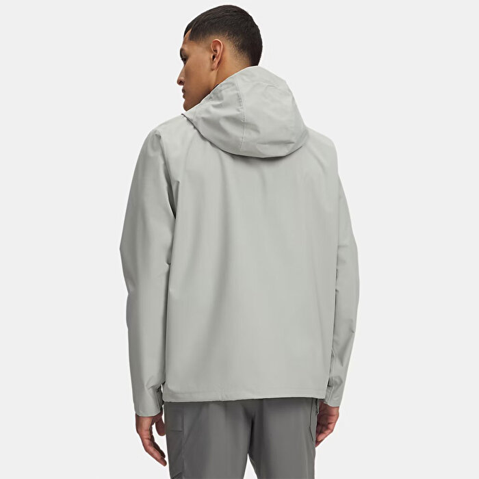 Under Armour Cloudstrike Erkek Gri Yağmurluk
